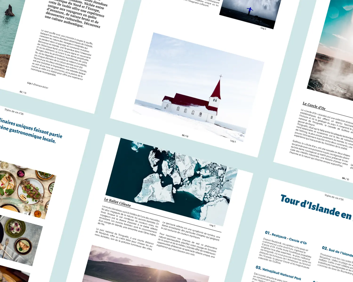 Islande - Design éditorial