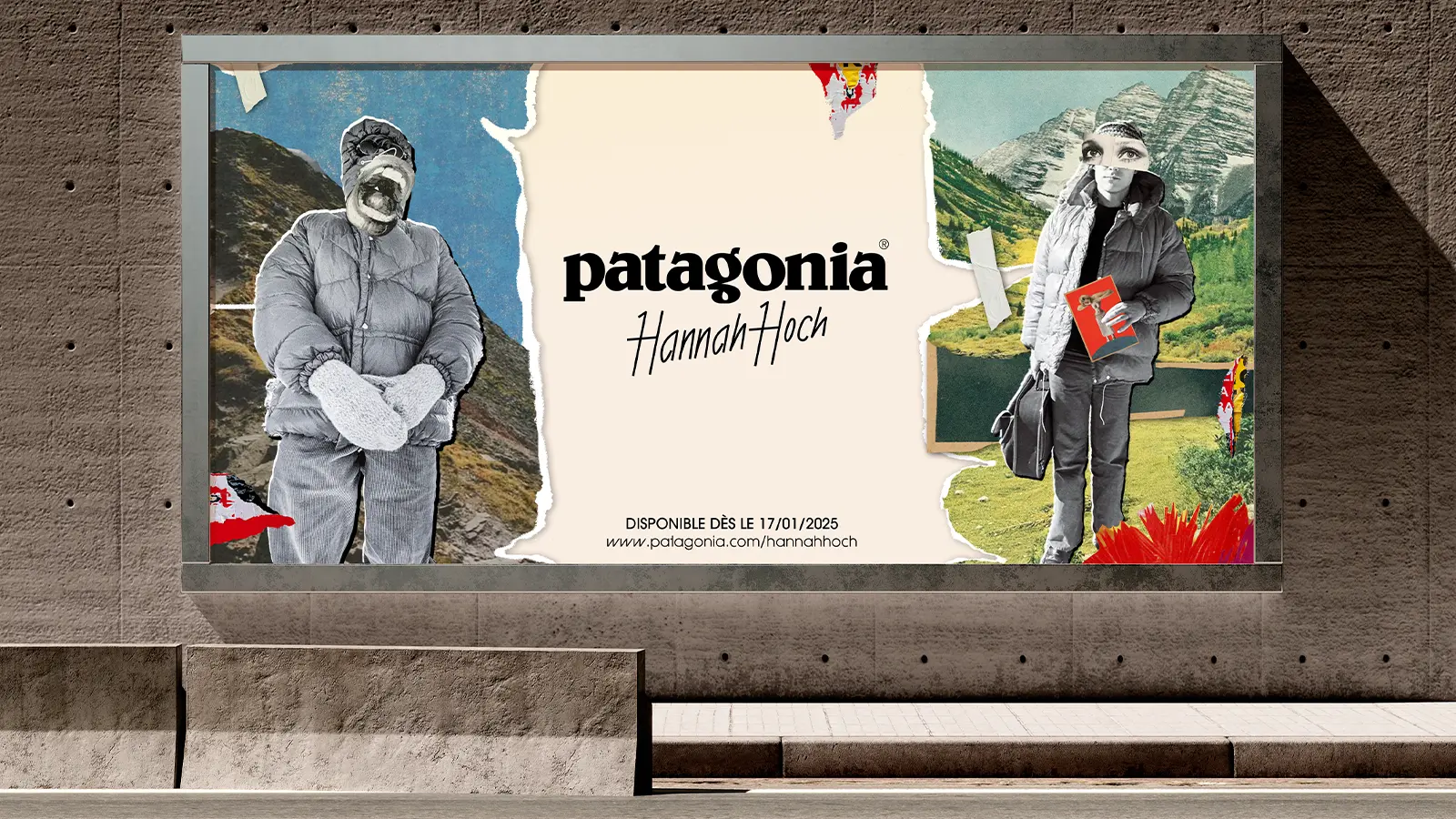 Billboard Patagonia x Hannah Hoch